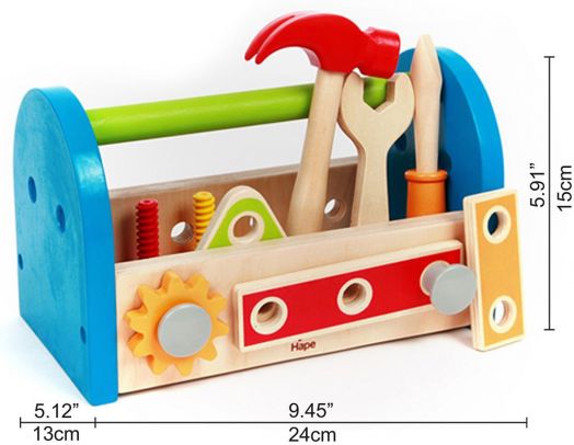 Игрален комплект Hape - Кутия с инструменти