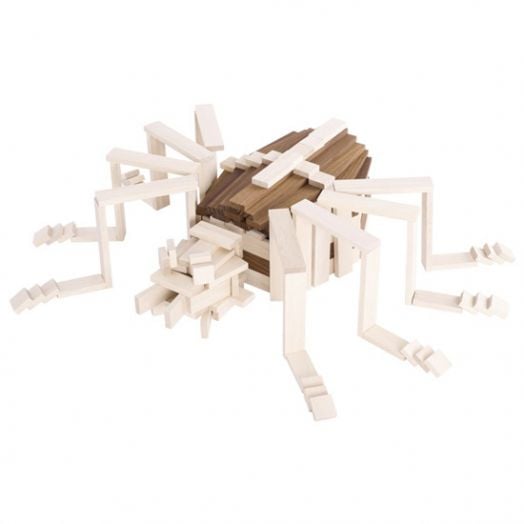 Дървен конструктор Goki, 200 части