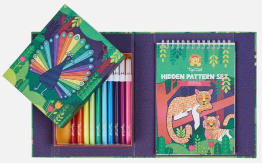 Комплект за оцветяване Tiger Tribe Pattern Animals