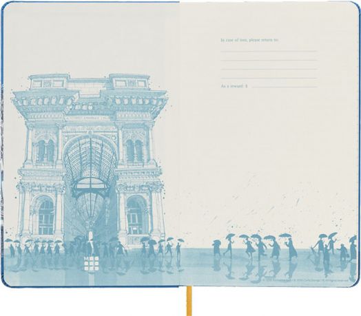 Тефтер Moleskine Limited Edition I am Milan