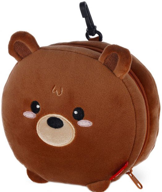 Комплект възглавница и маска за сън Legami - Teddy Bear