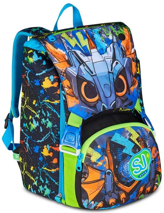 Ученическа раница Seven SJ Gang Led Look с две отделения