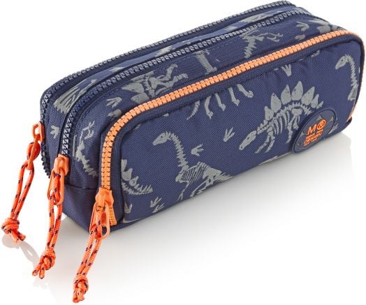 Несесер Miquelrius Dino World с три отделения, светещ в тъмното