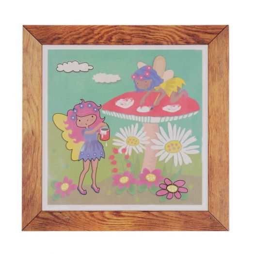 Комплект за рисуване с вода Tiger Tribe - Градината на феите