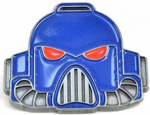 Значка Warhammer 40,000 Space Marines Helmet