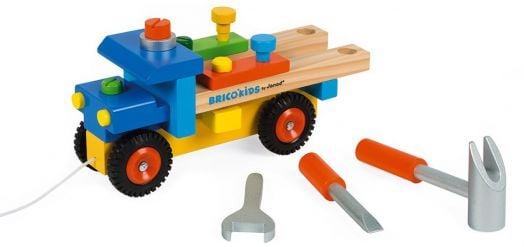 Дървена играчка Janod - Сглоби си сам камионче