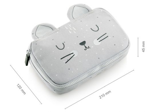 Несесер Miquelrius Wild Puppies с едно отделение - Мишка