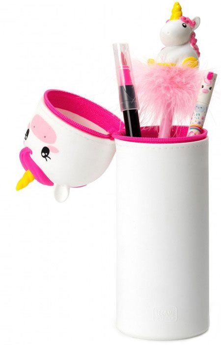 2-в-1 силиконов несесер Legami Kawaii - Unicorn