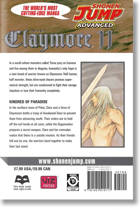 Claymore, Vol. 11