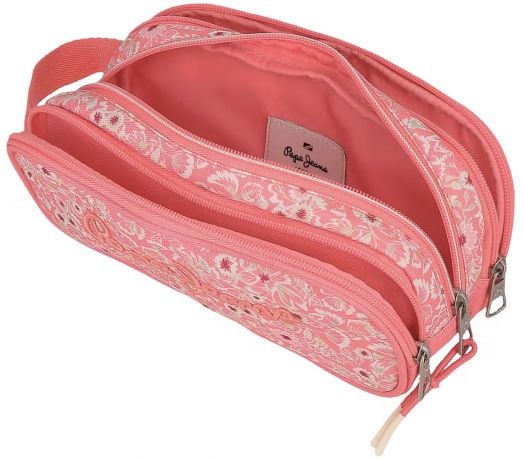 Несесер Pepe Jeans Nahid с три отделения и ръкохватка