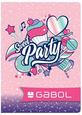 Тетрадка Gabol А5, 20 листа - големи квадратчета