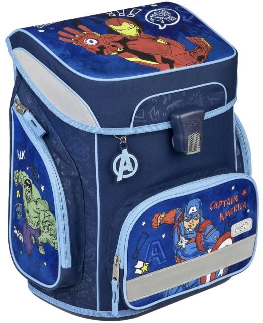 Комплект ученическа раница Undercover Avengers, модел 2024, ергономик