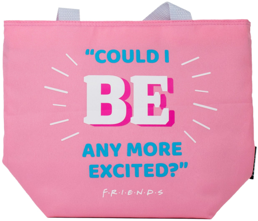 Чанта за обяд Friends, розова