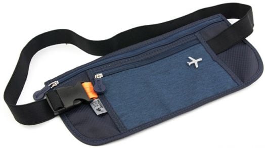 Чанта за през кръста Troika, синя