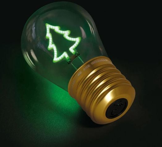 Лампа крушка Legami Bulb Fiction - Коледна елха
