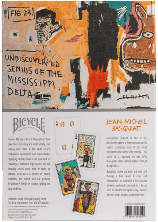 Карти за игра Bicycle Jean-Michel Basquiat