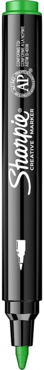 Акрилен маркер Sharpie, смарагдовозелен