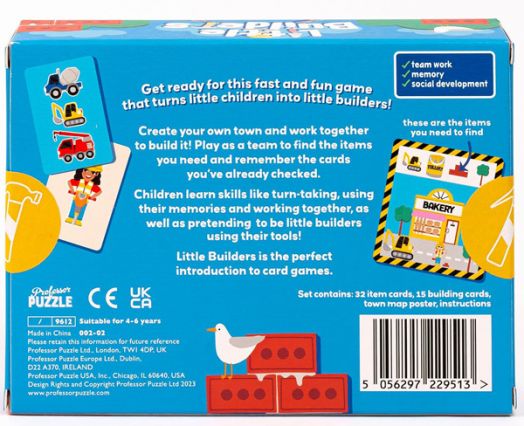 Игра Professor Puzzle: Little Builders