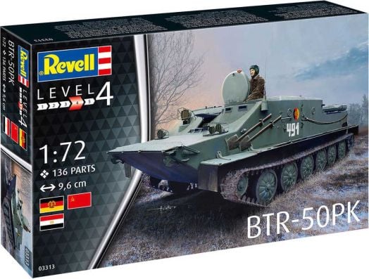 Сглобяем модел Revell - Танк BTR-50PK