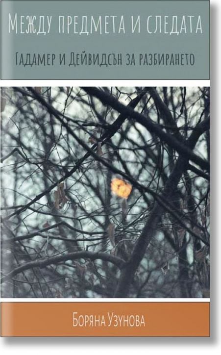 Между предмета и следата, Гадамер и Дейвидсън за разбирането