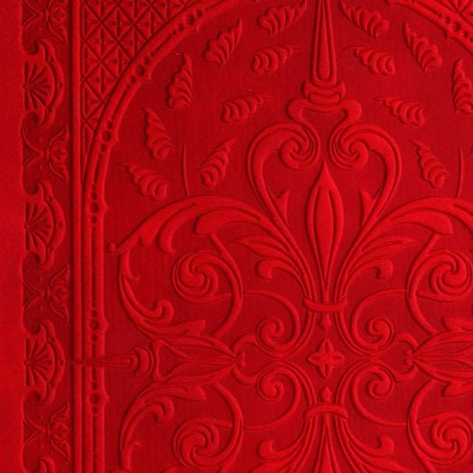 Тефтер Victoria's Journals Old Book A5, червен