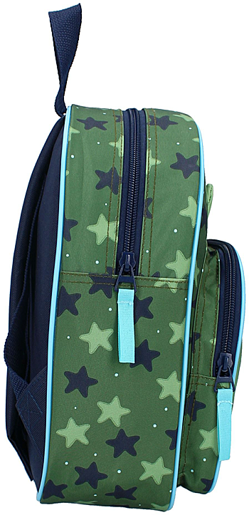 Детска раница Vadobag Pret Giggle - Динозавър, зелена, 29 х 23 х 8 см.