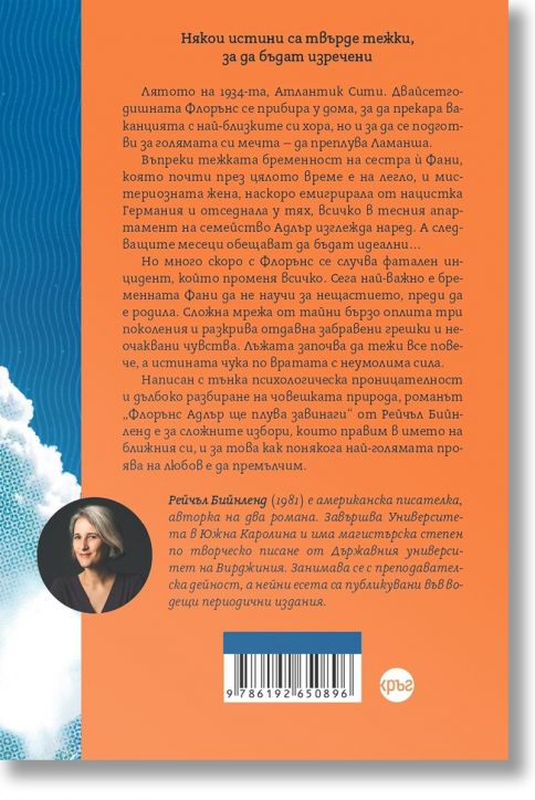 Флорънс Адлър ще плува завинаги