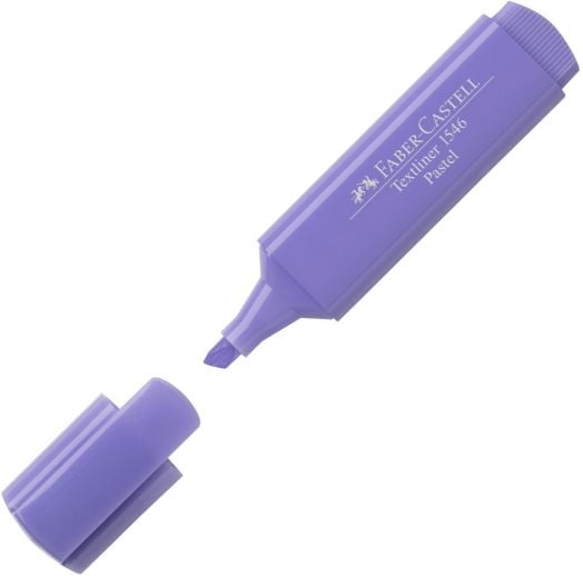 Текстмаркер Faber-Castell Pastel, лилав