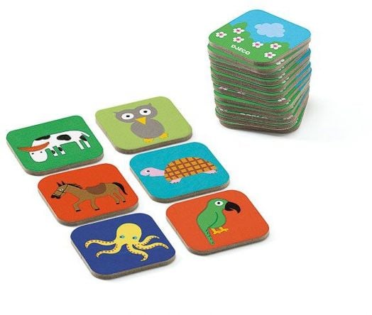 Комплект Djeco: 12 класически игри