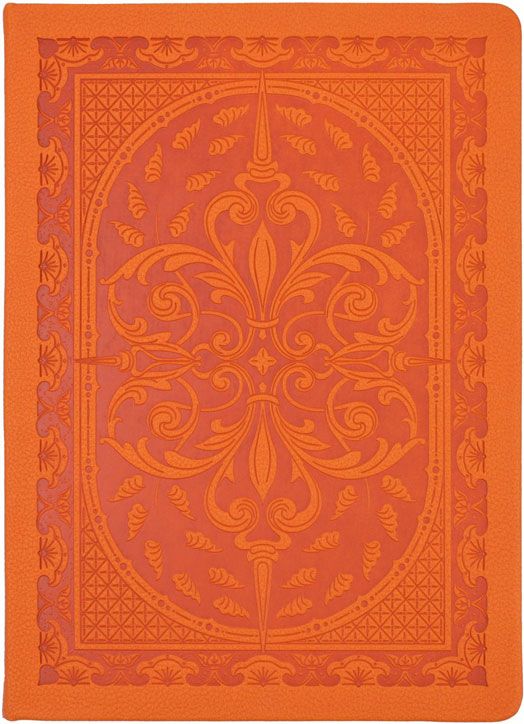 Тефтер Victoria's Journals Old Book A5, оранжев
