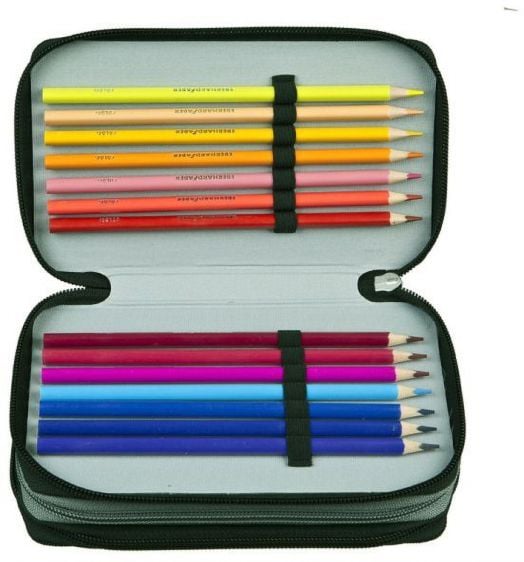 Пълен ученически несесер Undercover Star Wars с три отделения