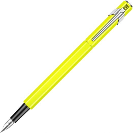 Писалка Caran d'Ache 849 Metal Fluo Yellow