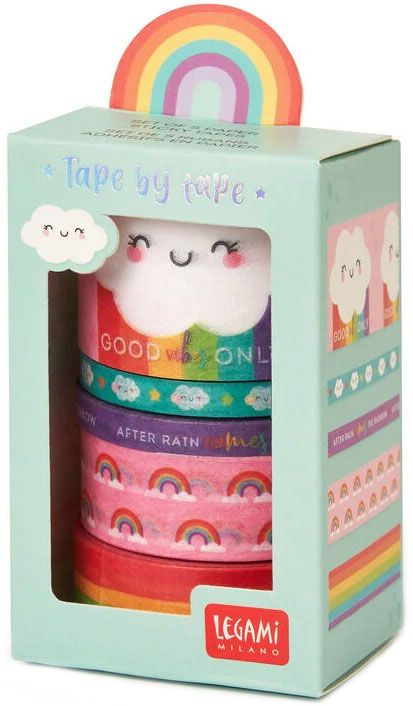 Комплект цветно тиксо Legami - Rainbow