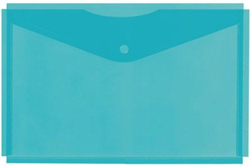 Папка с копче Office Zone, формат А4, зелена
