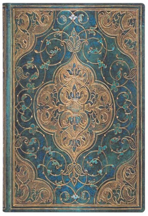 Тефтер Paperblanks - Turquoise Chronicles Mini, 9.5 х 14 см.