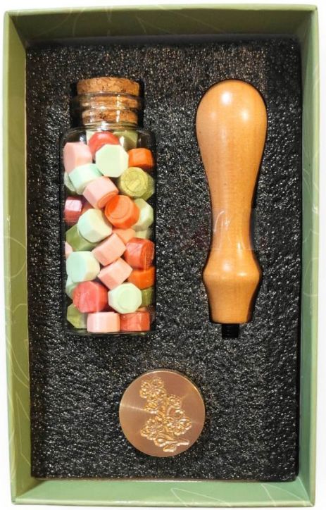 Восъчен печат Graine Creative - Цвете