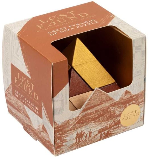 Дървен 3D пъзел Professor Puzzle, Пирамидите в Гиза