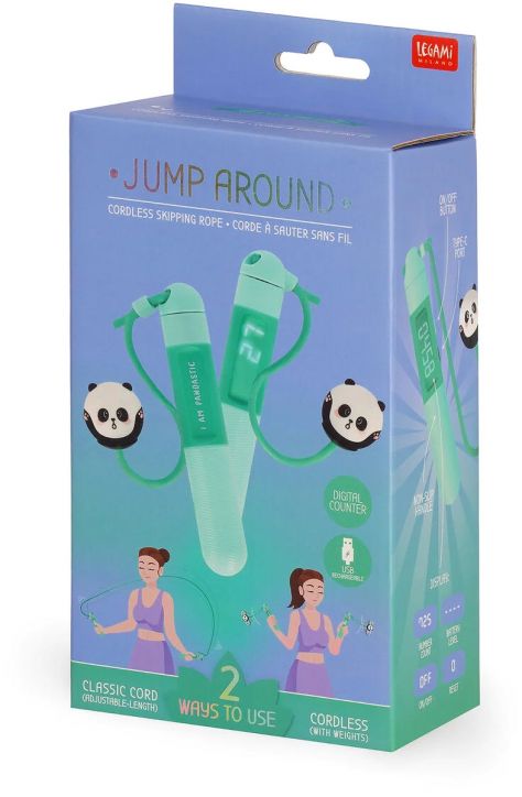 Въже за скачане Jump Around Legami - Panda