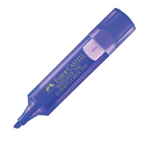 Неонов текстмаркер Faber-Castell, Виолетов