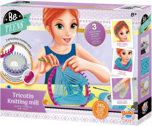 Творчески комплект Buki Teens - Научи се да плетеш