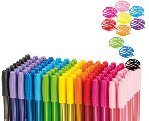 Химикалка Carioca Fiorella, асортимент