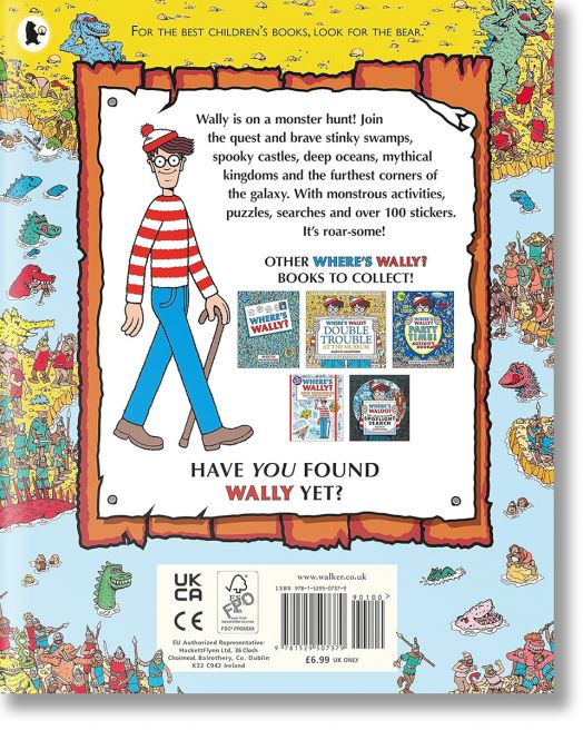 Where's Wally? Monster Hunt Activity Book