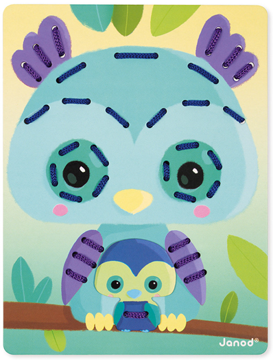 Игра за шиене Janod - Животни