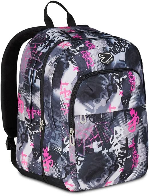 Ученическа раница Seven Pro XXL Reversible Detach Fluo