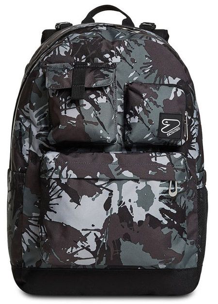 Ученическа раница с две лица Seven Reversible The Double Mimetic Brown