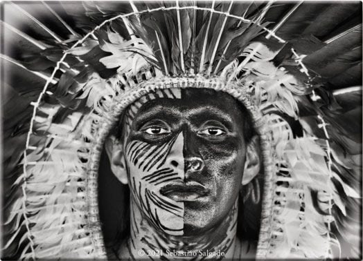 Sebastiao Salgado. Amazonia, Магнит ‘Yawanawa Man’