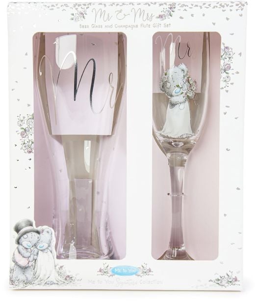 Комплект чаши Me to You - Mr & Mrs Wedding