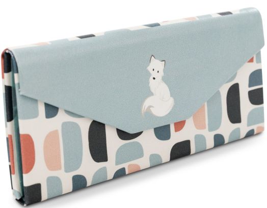 Сгъваем калъф за очила Nici Dreamy Winter - Полярна лисица