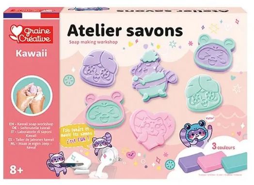 Комплект за правене на сапуни Graine Creative - Kawaii