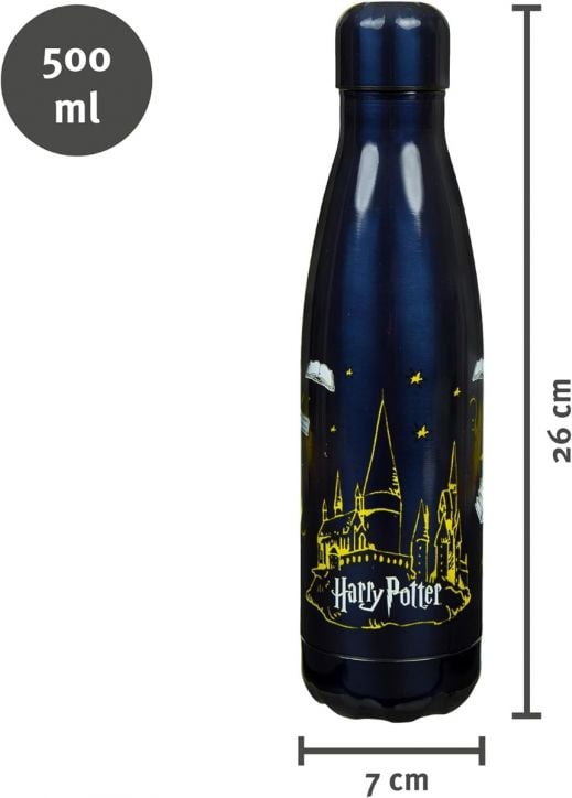 Метална бутилка Undercover Harry Potter, 500 мл.